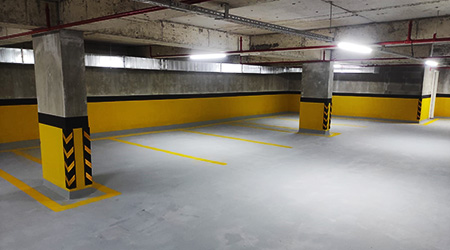 kapalı otopark boyama, kapalı otopark zemin boyama, kapalı otopark şerit boyama, kapalı otopark duvar boyama, kapalı otopark kolon boyama, kapalı otopark boyama fiyatları,